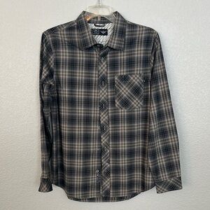 COPY - Nike Plaid Men's Shirt in Black and Gray